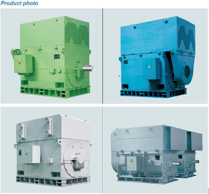 Σκίουρος εσωκλειόμενο κλουβί 90KW ie3-315m-6 μηχανών εναλλασσόμενου ρεύματος υψηλής τάσης YKK